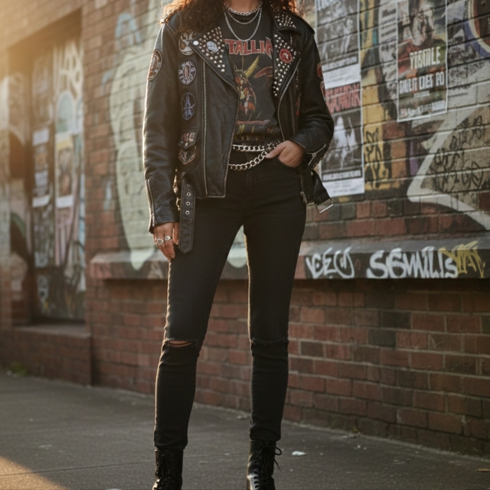 Zara Z1975 Mid Rise Skinny Jeans Black Ripped Knees 38 / 6 - Picture 2 of 16